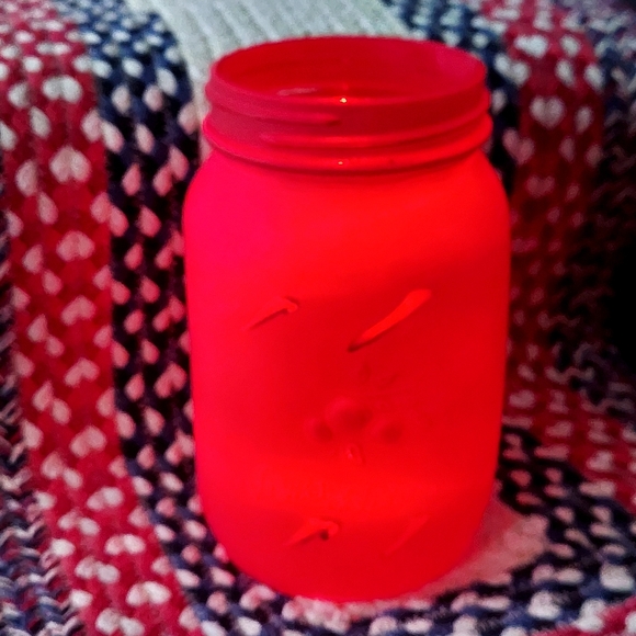 4th of July Set Two Painted burton & BURTON CANNING Jars - Picture 4 of 15